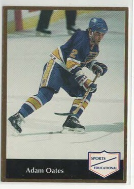 Adam Oates 91-92 Sports Educational #38