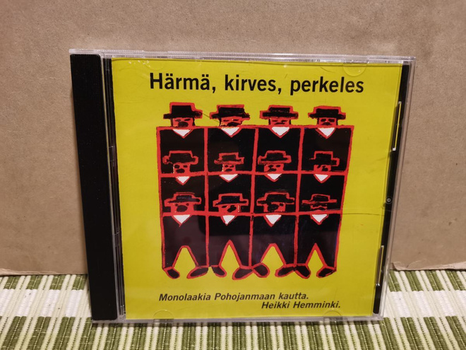 Heikki Hemminki:Härmä,kirves,perkeles-Äänikirja CD