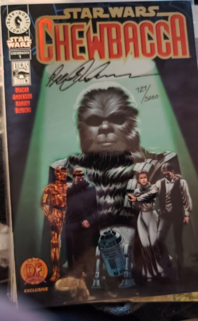 Numeroituja sekä nimmaroituja Star Wars sarjakuvia