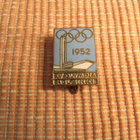 1952 XV Olympia Helsinki rintamerkki. - pikkukuva 1