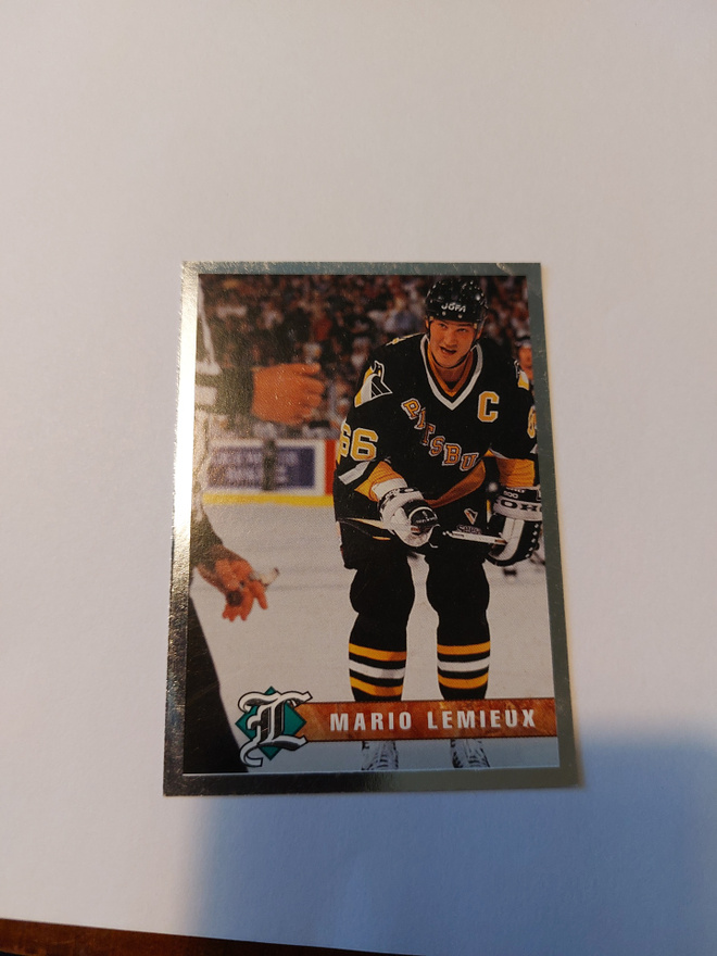 1993 Legends Sports #53 Mario Lemieux