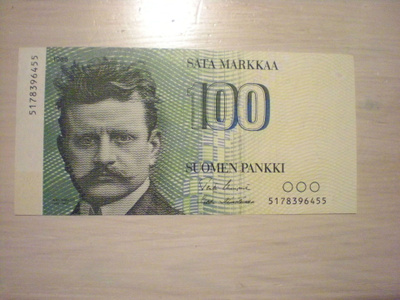 100 mk 1986 ILMAN Litt