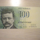 100 mk 1986 ILMAN Litt - pikkukuva 1