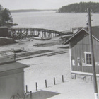 IMATRA.....näköala Vuoksenniskan asemalta, vanha kortti. - pikkukuva 2