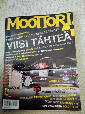 Moottori lehti No 4 huhtikuu 2001