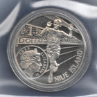 PAAVO NURMI 1 DOLLAR NIUE ISLAND  (UNC) - pikkukuva 2
