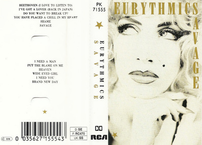 Eurythmics – Savage C-kasetti