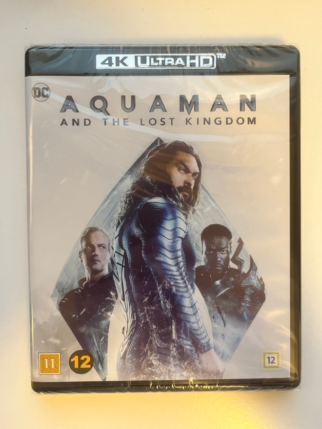 Aquaman and the Lost Kingdom (4K UHD + Blu Ray) 2023 (UUSI)