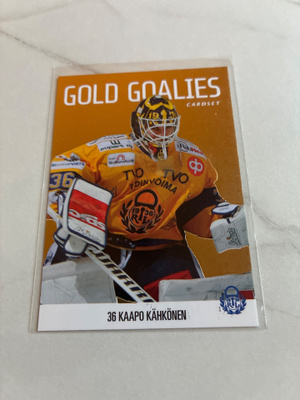 2016-17 cardset gold goalies kaapo kähkönen 144/249