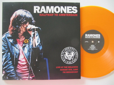 Ramones Halfway To Amsterdam Värivinyyli LP