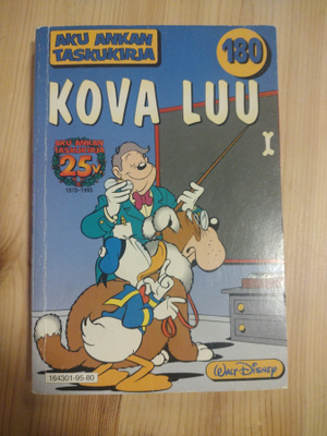 Aku ankan taskukirja 180 kova luu