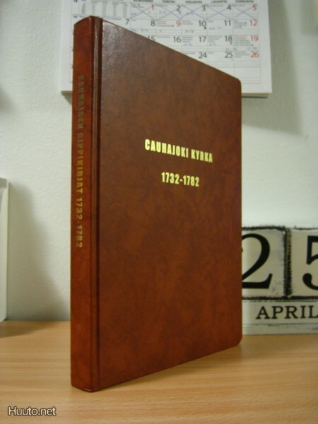 Kauhajoen rippikirjat 1732-1782