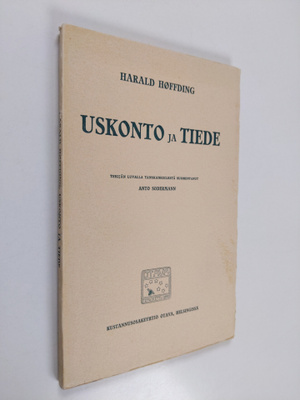 Harald Höffding : Uskonto ja tiede