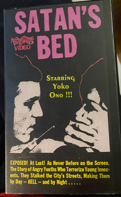 Satan’s Bed VHS Yoko Ono - New York Underground