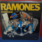 RAMONES - ROAD TO RUN 1ST -78 UK M-/EX+ LP - pikkukuva 1