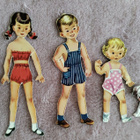 Paperinuket Lauri, Leena ja Liisa 1950-luku - pikkukuva 3