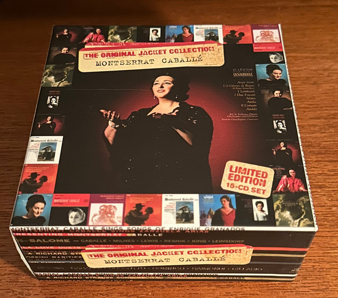 Montserrat Caballé: The Original Jacket Collection 15CD BOX