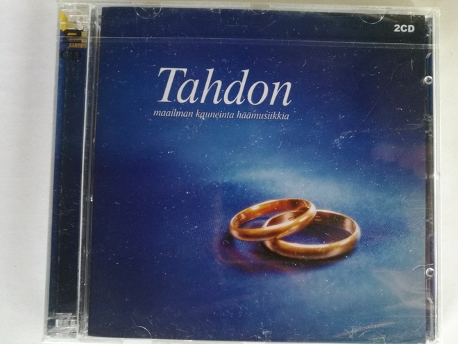 TAHDON-MAAILMAN KAUNEINTA HÄÄMUSIIKKIA- 2CD, VLCD1074D, UUSI