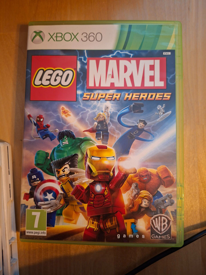 XBOX 360 Lego Marvel Super Heroes CIB