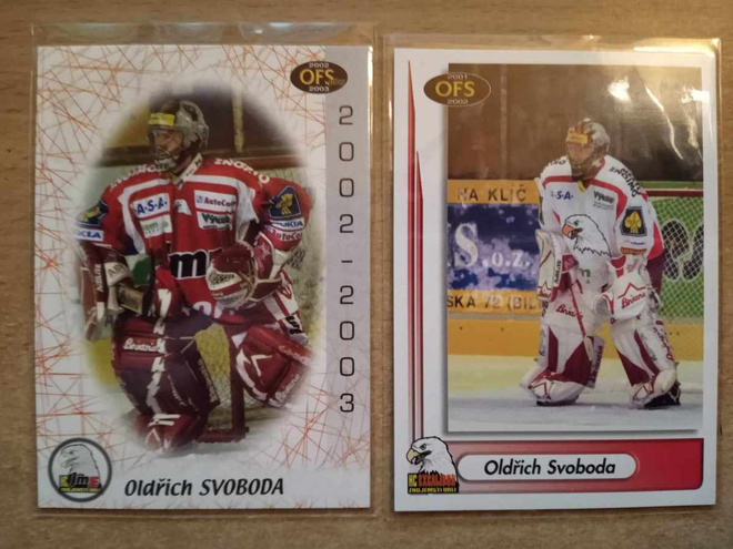 Oldrich Svoboda 2 kpl Tshekkikortteja (ex Reipas)