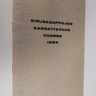 Kirjakauppojen kannattavuus vuonna 1964 - pikkukuva 1