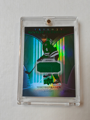 Miro Heiskanen - 18-19 Trilogy Rookie Premieres Jersey /499