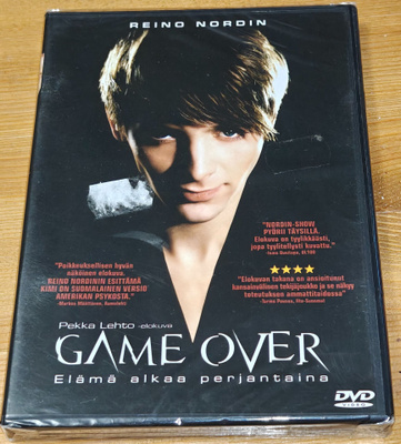 Game over -dvd (2005) (mm.Reino Nordin) (Uusi,muoveissa!)