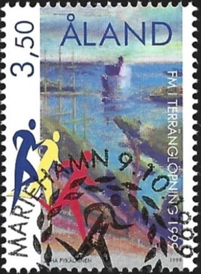 Åland 1999 Maastojuoksun SM EP alareuna LOISTO LaPe 163