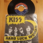 Kiss - Hard Luck Woman 7" ps 1976 Danish rare - pikkukuva 1