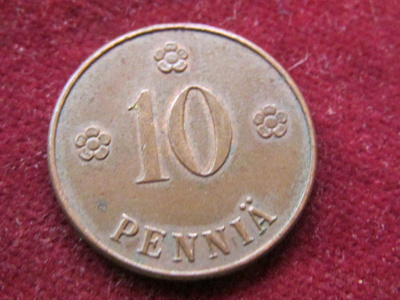 10 penniä 1920