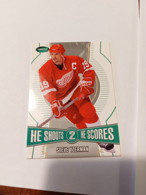 2002-03 Parkhurst redemption 2pts. Steve Yzerman