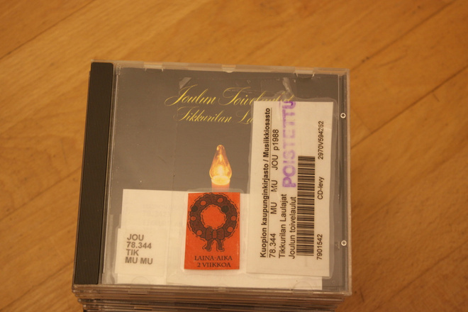 Tikkurilan Laulajat Joulun toivelaulut  CD