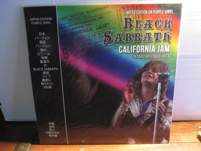 BLACK SABBATH:CALIFORNIA JAM ONTARIO SPEEDWAY 1974  LP