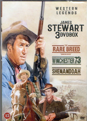 James Stewart 3 Western Box (72 694) UUSI -FI- DVD (3) jame
