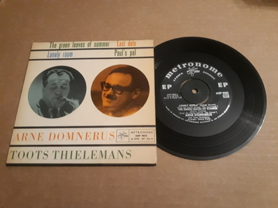 Arne Domnerus, Toots Thielemans ep ps orig 1960 Swe jazz