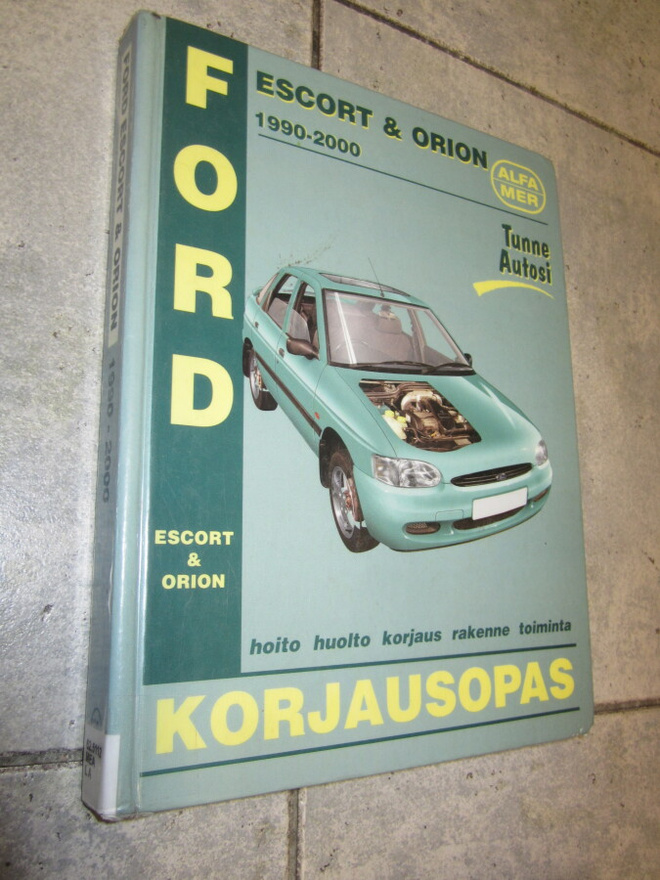 Ford Escort & Orion 1990-2000 korjausopas Alfamer