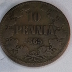 VARIANTTI 10 Penniä Vuodelta 865 Rare! - pikkukuva 3