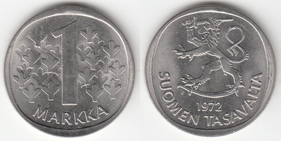 1 mk 1972 UNC