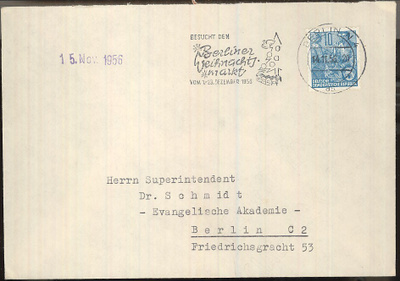 DDR Mi 453 kirje