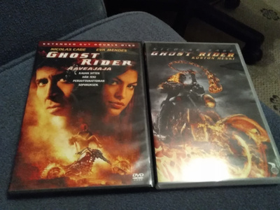 Ghost Raider  1 & 2  ( Nicolas Cage)