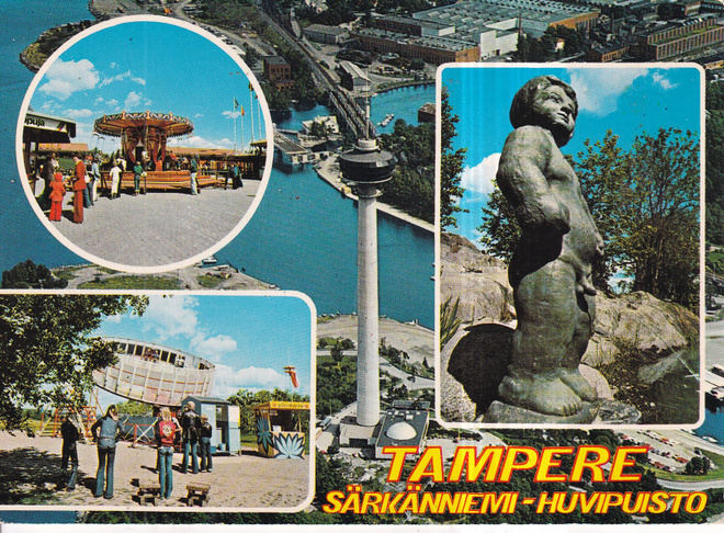 Tampere . Särkänniemi. Huvipuisto. e300