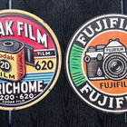 Kodak film ja Fujifilm peltikyltit - pikkukuva 1