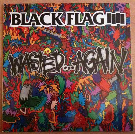 Black Flag - Wasted Again LP, keltainen vinyyli