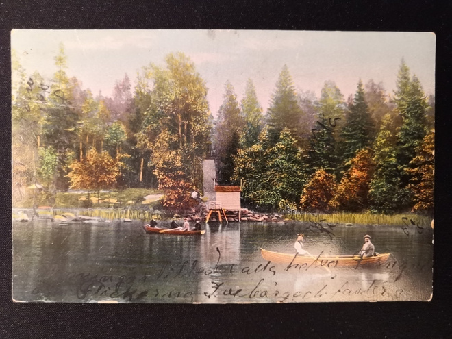 VANHA Postikortti Karisalmi 1900-l