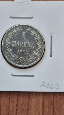 1 markka 1892, Suomi