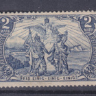 Saksa reich 1900 2 mk germania liimakkeellisena - pikkukuva 1