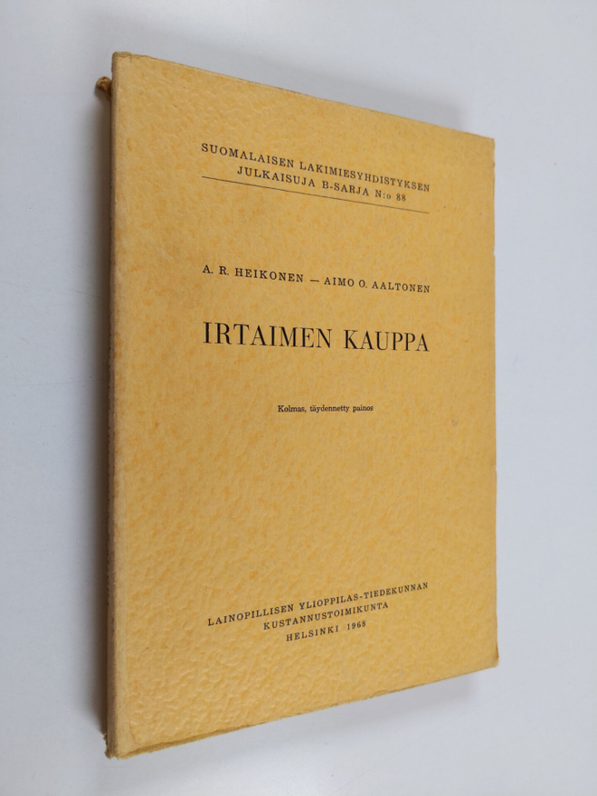A. R. Heikonen : Irtaimen kauppa