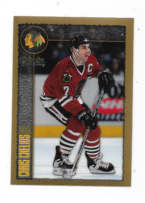 1998-99 OPC Chrome #166 Chris Chelios , Chicago Blackhawks