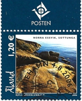 Ål 2006 Ahv.maisemia 1,20 € välilöpari logo EPL LaPe 268