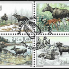Åland 2000 ÅV 8 Hirvet 2,60 mk EP leima NELILÖ LaPe 171-174 - pikkukuva 1